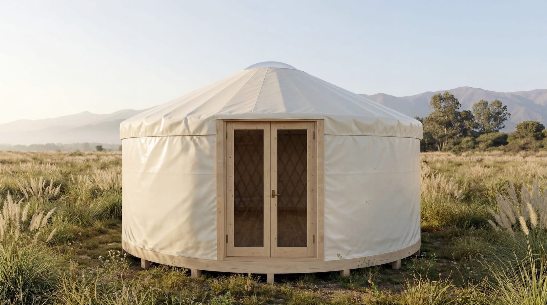 Yurta de 6 m de diámetro